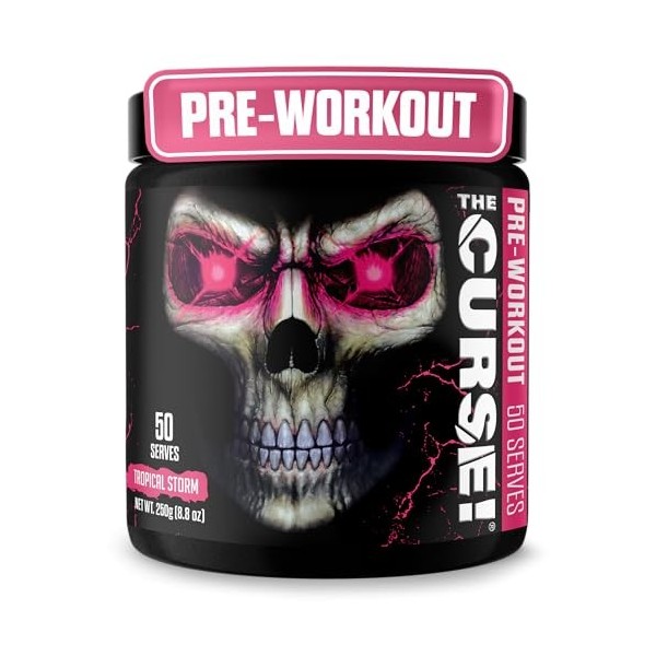 JNX Sports The Curse Pre-Workout Orange Mango 250g L-Citrulline