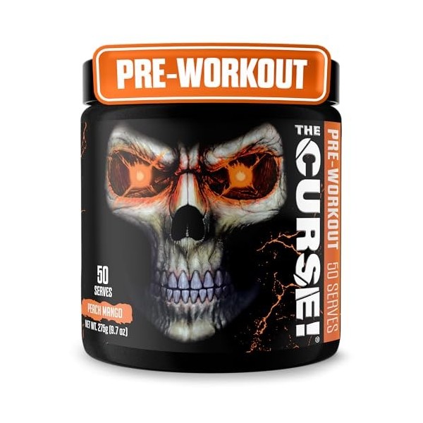 JNX Sports The Curse Pre-Workout Orange Mango 250g L-Citrulline