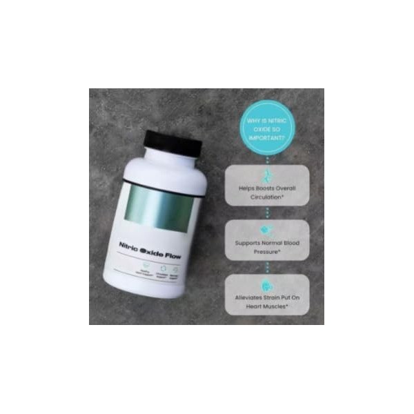 Oxyde nitrique pour hommes – Soutien cardiaque et circulation sanguine – L Citrulline, Pré-entraînement, Musculation | pur po