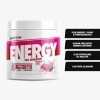 Per4m Energy Pre-Workout 60 Servings Framboise Cerise - Pré-entraînement - Booster de pré-entraînement