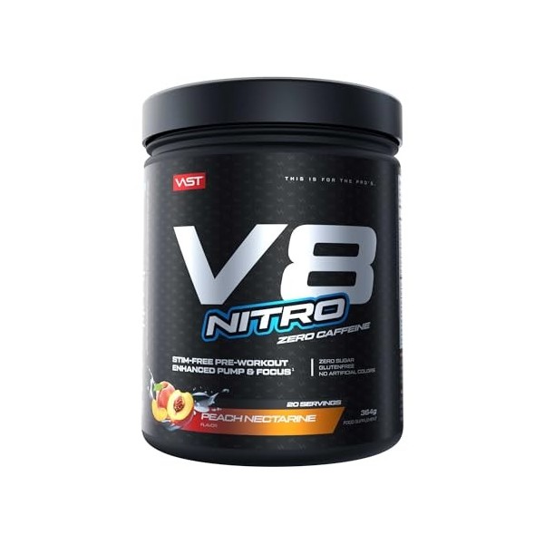 VAST V8 Nitro 20 Servings Pumpberry - Pré-entraînement - NO Booster