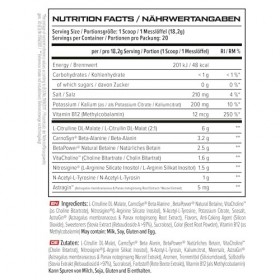 VAST V8 Nitro 20 Servings Pumpberry - Pré-entraînement - NO Booster