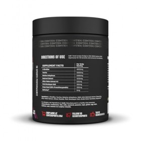 The Pump Poudre de pré-entraînement sans stimulant | Gamme Essentials | Formule intense et performance | 30 portions | Saveur...