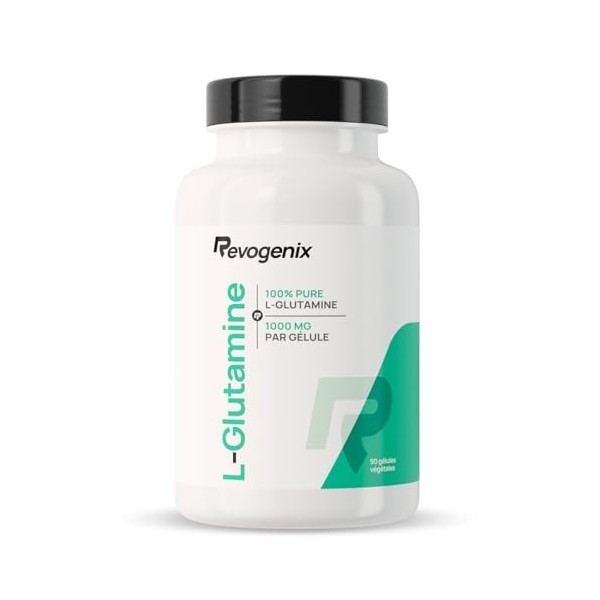 L-Glutamine 3000 MG | 100% Pure Glutamine Végétale | 1 à 3 mois de cure | Récupération Musculaire, Santé Intestinale et Immun