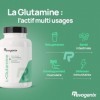 L-Glutamine 3000 MG | 100% Pure Glutamine Végétale | 1 à 3 mois de cure | Récupération Musculaire, Santé Intestinale et Immun