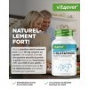 L-Glutathion - 120 gélules avec 500 mg par gélule - Premium : Glutathion réduit & bioactif issu de la fermentation - Hautemen