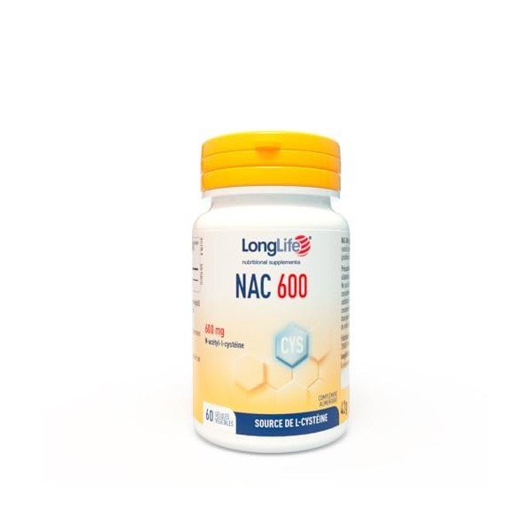 LongLife® NAC 600 mg L-Glutamine