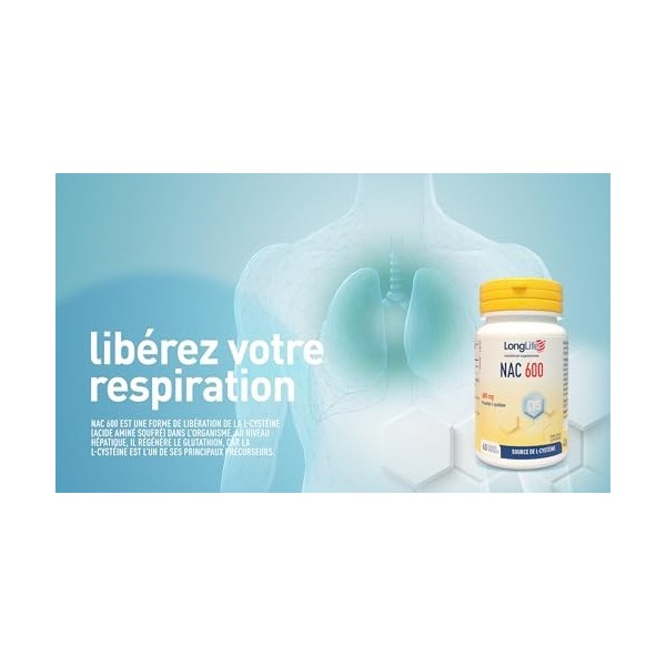 LongLife® NAC 600 mg L-Glutamine