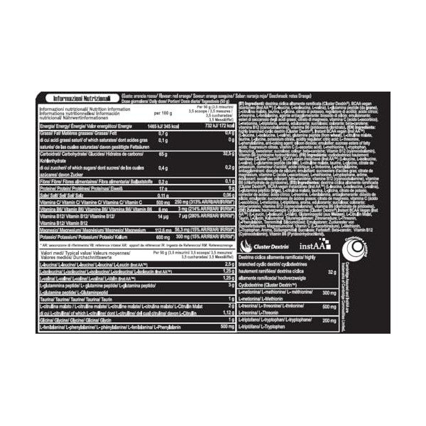 YAMAMOTO NUTRITION GlycoBol PERFORMANCE Cluster Dextrin 700 grammes, à base dAcides Aminés Essentiels EAA et de Peptide de