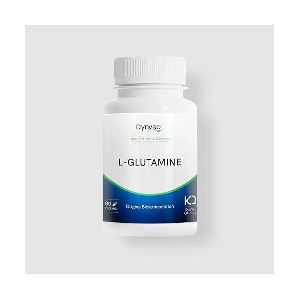 L-Glutamine Naturelle BioKyowa® - Bio-Fermentation Végétale - Acide Aminé - Musculation & Sport - Grade Pharmaceutique - Form