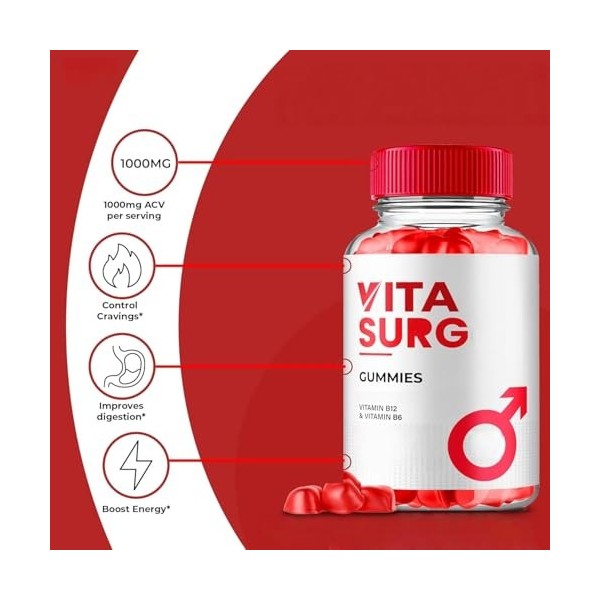 Gummies pour hommes, entièrement naturels pour la croissance musculaire