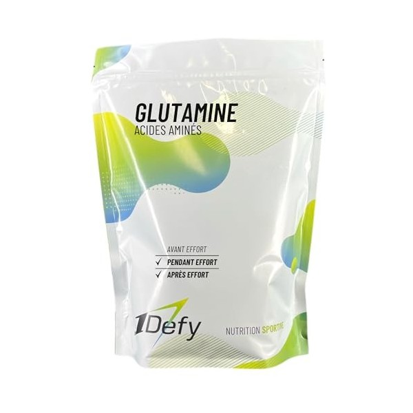 1Defy - Glutamine - Acide aminé - Pure - 500g