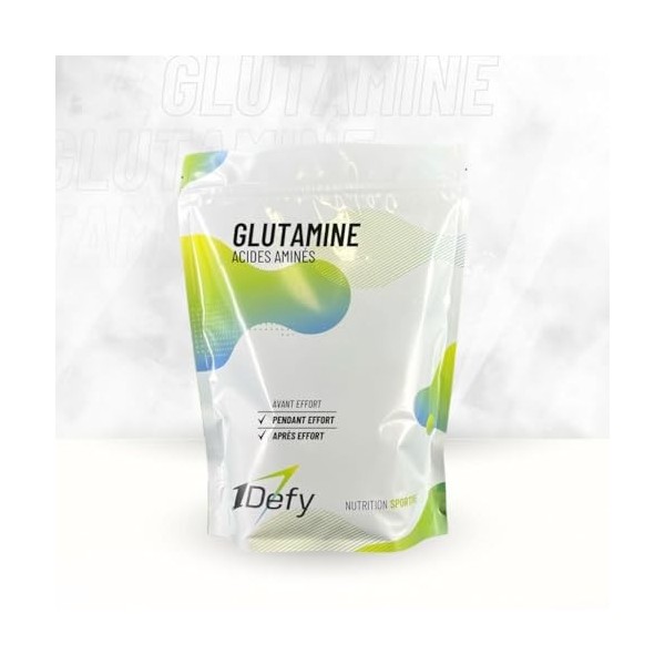 1Defy - Glutamine - Acide aminé - Pure - 500g