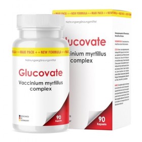 Glucovate Gélules | Goût neutre | Sans gluten & lactose | 90 gélules | 1x