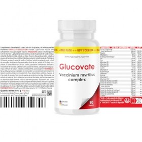 Glucovate Gélules | Goût neutre | Sans gluten & lactose | 90 gélules | 1x
