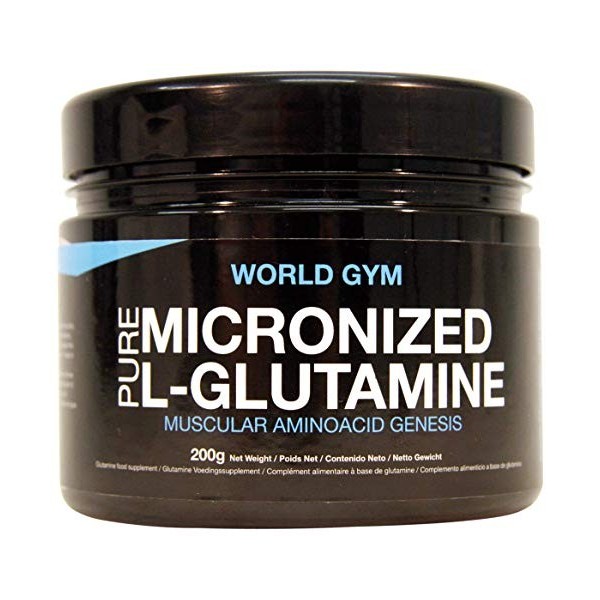 World Gym PURE MICRONIZED L-GLUTAMINE - 200 gr