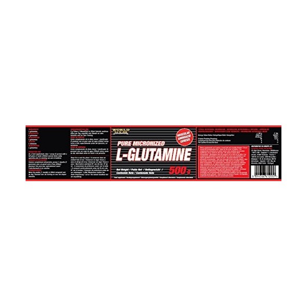 World Gym PURE MICRONIZED L-GLUTAMINE - 200 gr