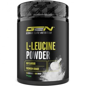 Leucine - 500 g de poudre - Haute pureté - Matière première de première qualité : L-leucine naturelle fermentée - Acide aminé