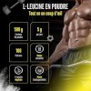 Leucine - 500 g de poudre - Haute pureté - Matière première de première qualité : L-leucine naturelle fermentée - Acide aminé