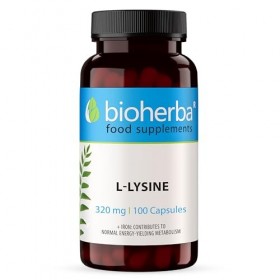 L-Lysine – 100 Gélules de 320 mg | Acide aminé essentiel – par BIOHERBA