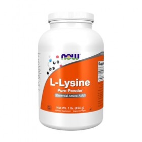 NOW Foods L-Lysine 100 % Pure Powder, 2 pk by NOW Foods