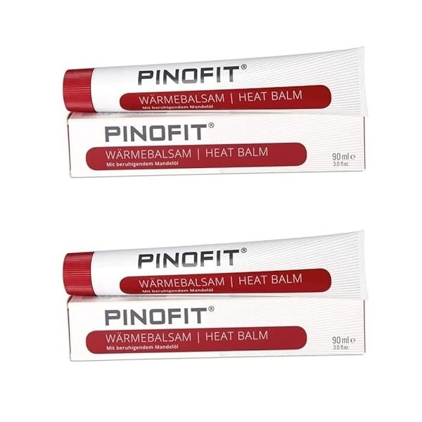 PINOFIT ? Pommades Sportives Originales universelles 2 x baume Chauffant 