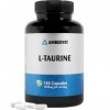Taurine 1000 mg - 180 capsules - Approvisionnement de 3 mois | Acide aminé végétalien, facile à avaler, dosage élevé et sans 