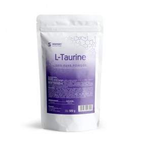Taurine pure en poudre | Acide aminé pour énergie, endurance et récupération 500 Grammes – INSPORT