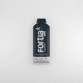Fortia Energy Hydrogel Boîte de 12 gels énergétiques sans caféine | 30 g HC par gel | glucose fructose 1:0.8 | 200 mg Sodium 