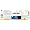 Smart Vitality - Complexe avec acide folique, taurine, Bacopa Monnieri, lycopode, phospholipide & Q10-120 gélules - fortement