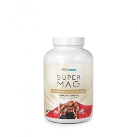 SuperMag - Magnésium Bisglycinate + Taurine + Vitamine B6 - Biodisponibilité Maximale - 180 Gélules - YAM Nutrition