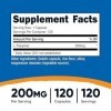 Nutricost L-Théanine 200mg, 120 Capsules, Double Puissance - Non-OGM, Sans Gluten