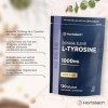 L Tyrosine 1000mg | Acide Aminé | Haute Dose | 120 Gélules Véganes | Supplément de L-Tyrosine | di Horbaach