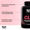 CLA 3000 MG | Action Ciblée sur la Cellulite et la Graisse Abdominale | Brûleur 100% Naturel | 80% d’Acide Linoléique Conjugu