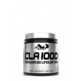 CLA 1000 mg - Acide Linoléique Conjugué CLA - Brûleur de Graisse Naturel - Format 400 Capsules - Cla Bruleur de Graisse - V