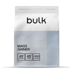 Bulk Complete Mass Gainer | Chocolat | 1kg | 45g de protéines et 5g de BCAA par portion | Gain de masse hypercalorique | Faci