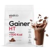 GAINER HT | 2 Sources de Protéines Natives + 2 Sources de Glucides + MCT | Gainer Prise de Masse Musculation | Whey + Caséine