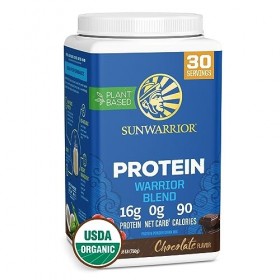 Sunwarrior Warrior Blend Mélange de Protéines Chocolat 750 g Mélange de protéines