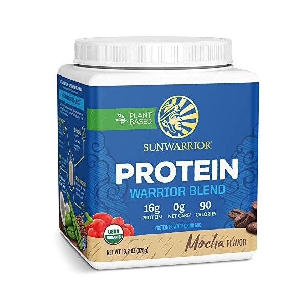 Sunwarrior Warrior Blend Mélange de Protéines Chocolat 750 g Mélange de protéines