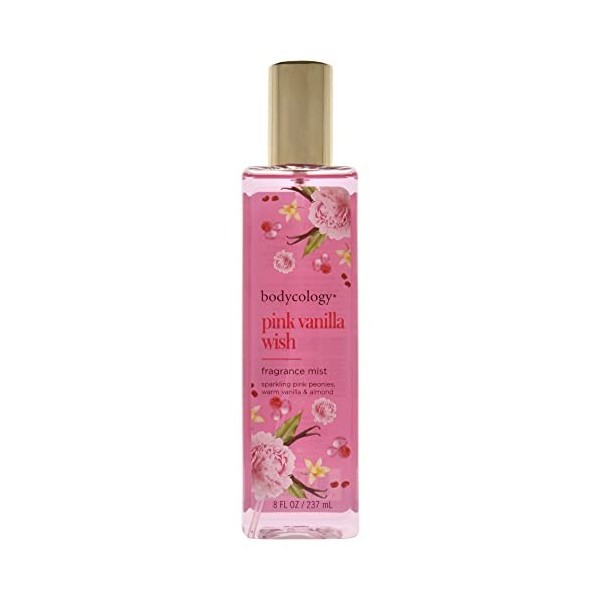 Bodycology Pink Vanilla Wish For Women 8 oz Fragrance Mist