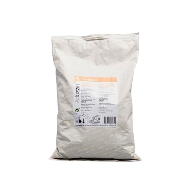 Adozan Protein+Hot : Poudre de protéine | Sachet de 1000g | Poudre de protéine sans goût pour lalimentation, la pâtisserie, 