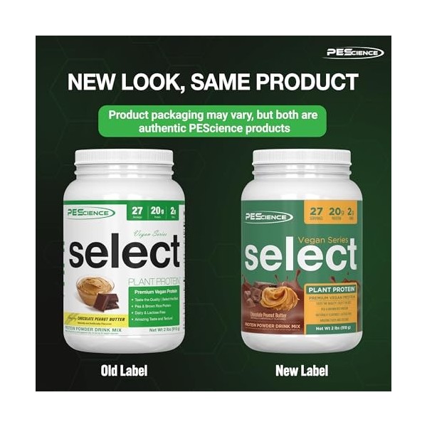 PEScience Select Protein Vegan Series, Chocolate Peanut Butter - 918g