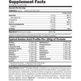 AMIX Predator Protein - 1 kg Vanilla