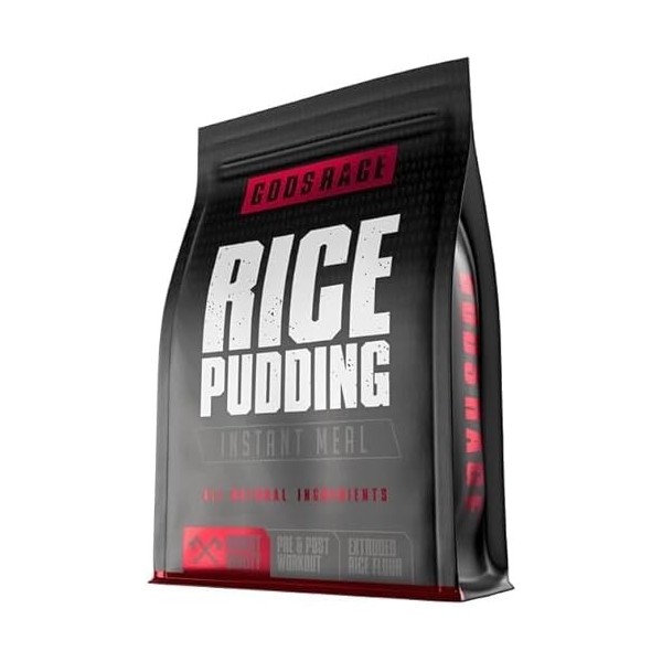 GODSRAGE Rice Pudding Instant Meal 3000 g – préparation rapide – consistance crémeuse, sans additifs artificiels – Fabriqué