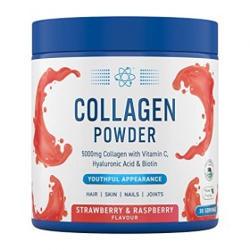 Applied Nutrition Collagen Powder, Strawberry & Raspberry - 165g Mélange de protéines