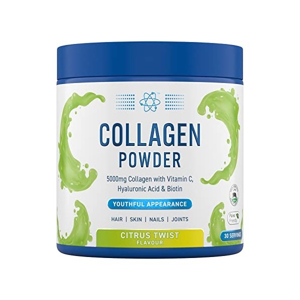 Applied Nutrition Collagen Powder, Strawberry & Raspberry - 165g Mélange de protéines