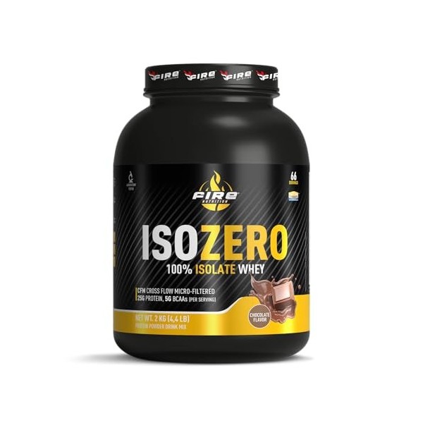 Fire Nutrition Isozero Cfm 100% Isolat Chocolat 2 kg
