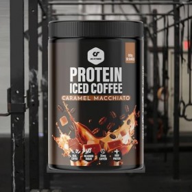 Go Fitness Protein Iced Coffee 900g Caramel Macchiato - Aliments fonctionnels - Aliments riches en protéines