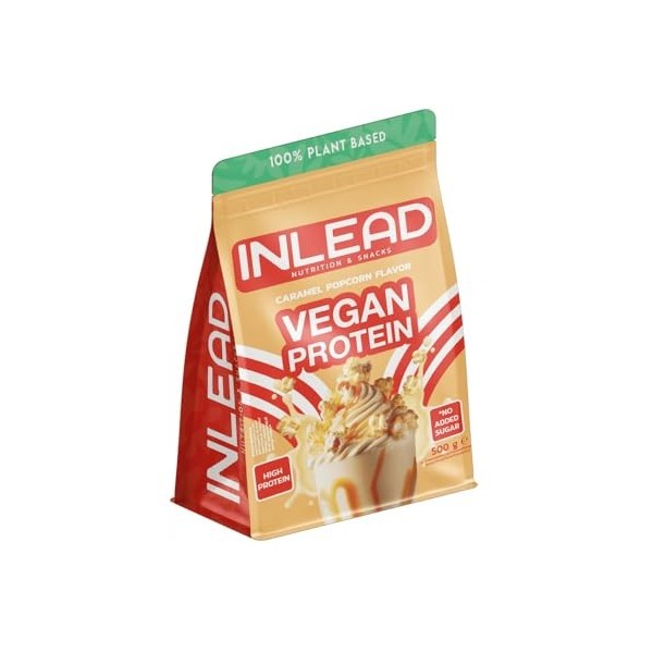 INLEAD Protéines végétaliennes - Chocolate crème - Poudre de protéines végétaliennes à consistance crémeuse - Profil optimal 