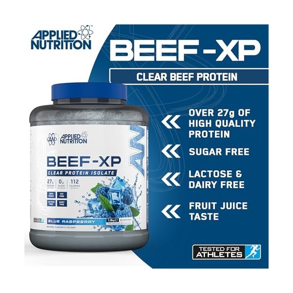 Applied Nutrition Beef-Xp Blue Raspberry 1.8Kg Mélange de protéines